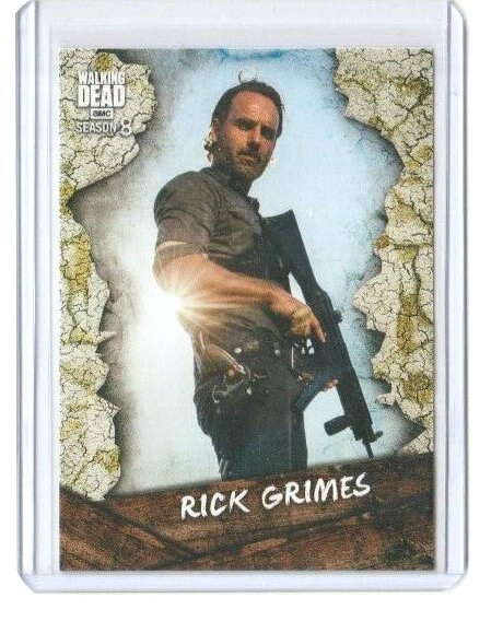 Walking Dead Season 8 Part 1 Character Card #C-1 Andrew Lincoln as Rick