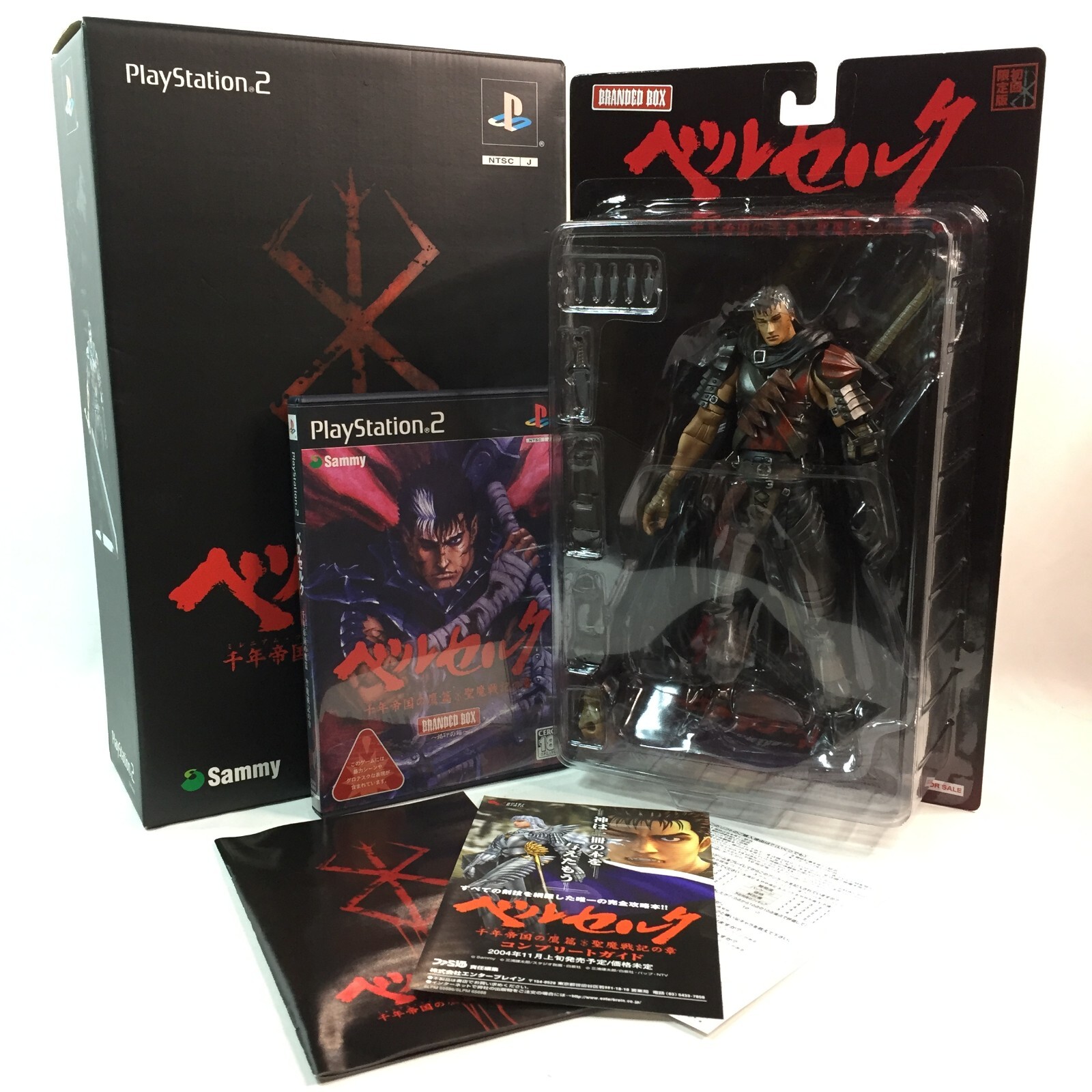 PS2 Berserk Millennium Falcon Limited Box Figure Japanese Game Guts figure japan