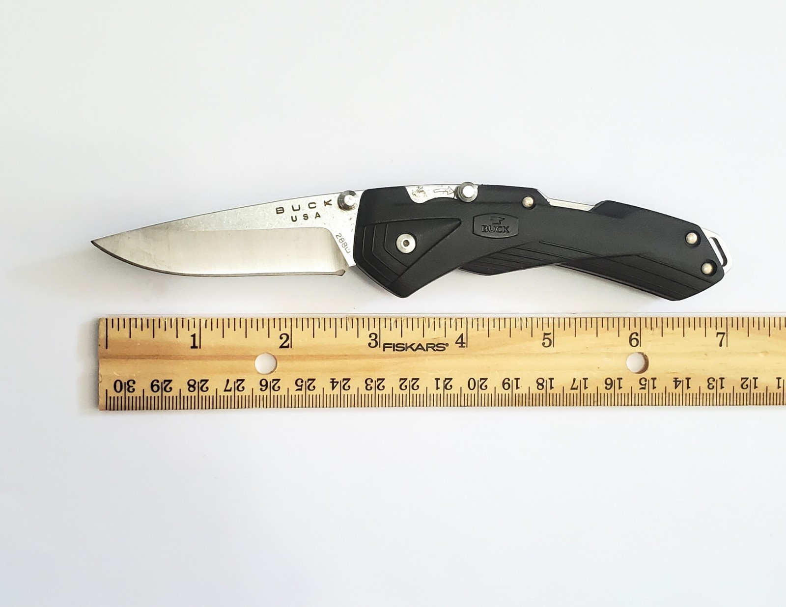 Buck 288BKSB Quickfire Assisted Drop Point ETP Folding Knife