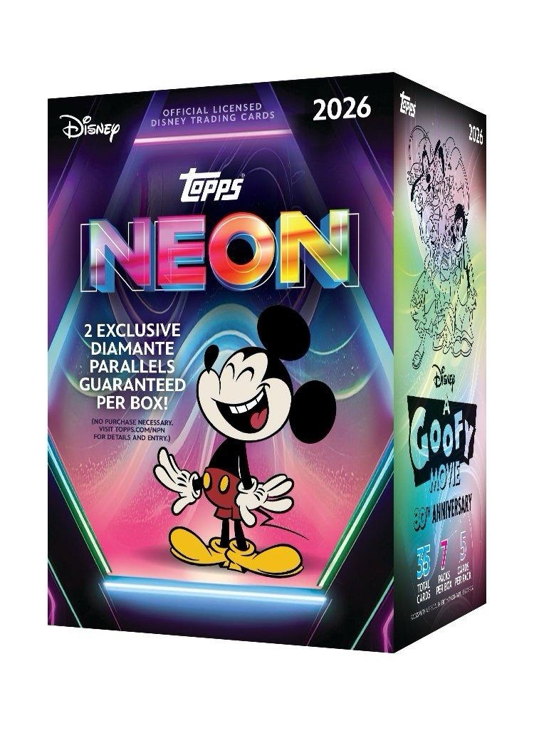 2026 Topps Disney Neon – Base Cards – Complete Your Set – Pick Your Card