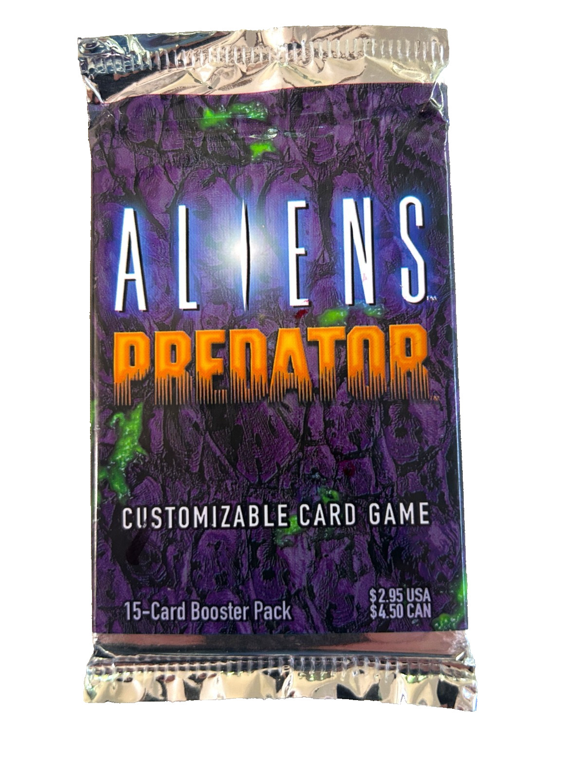 ALIENS vs PREDATOR Booster Pack 1997 Premiere Edition CCG Card (One) – FREE SHIP