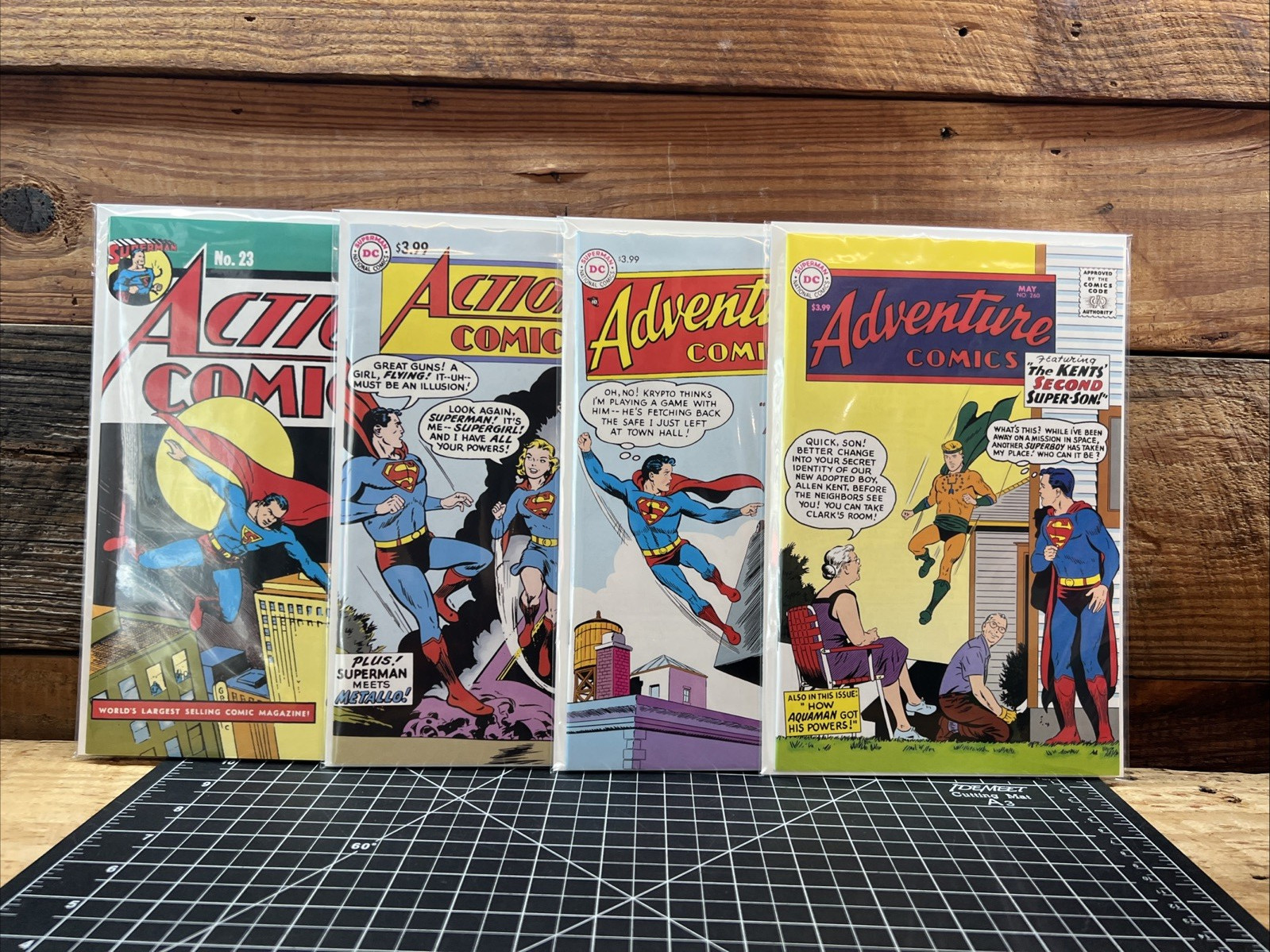 DC Comics Facsimile Reprint Mega 54 Comic Lot Action Detective JLA and More