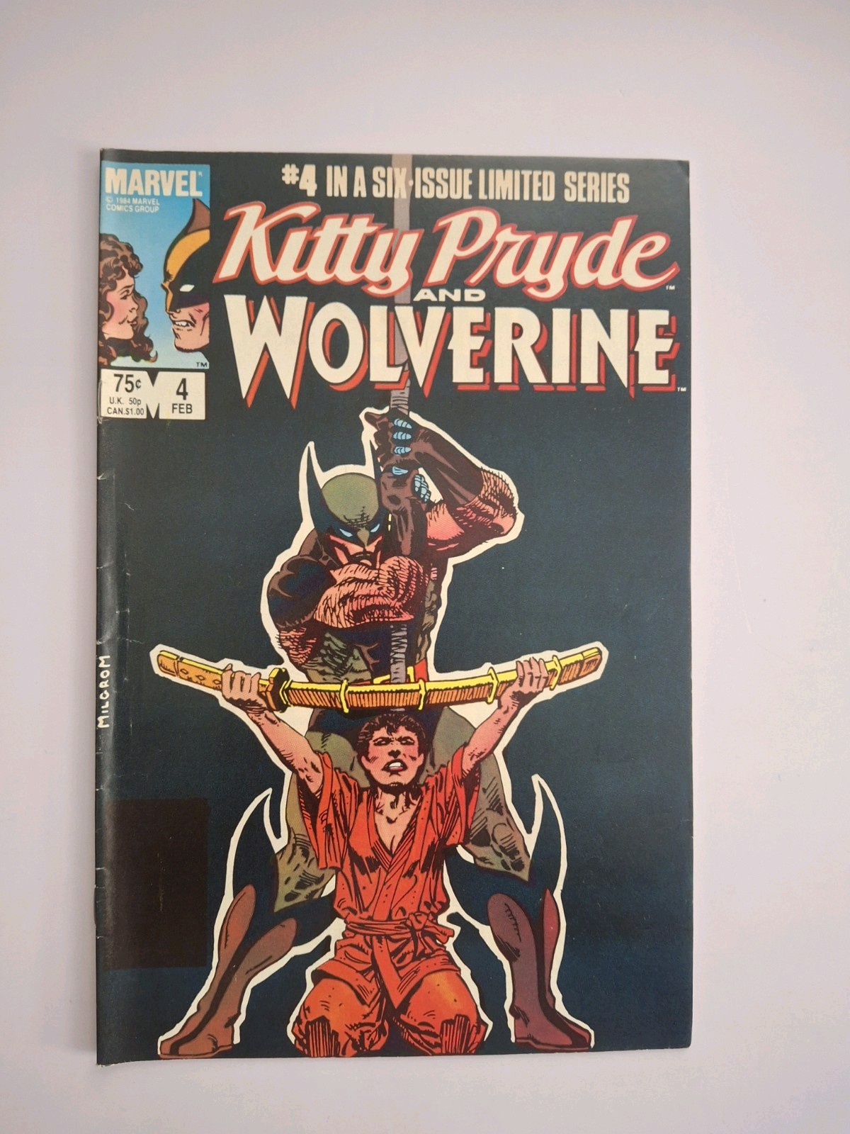 Marvel Comics Kitty Pryde and Wolverine (1985) Lot Of 4 (#3, #4,#5,#6).