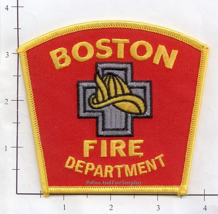 Massachusetts – Boston MA Fire Dept Fire Patch
