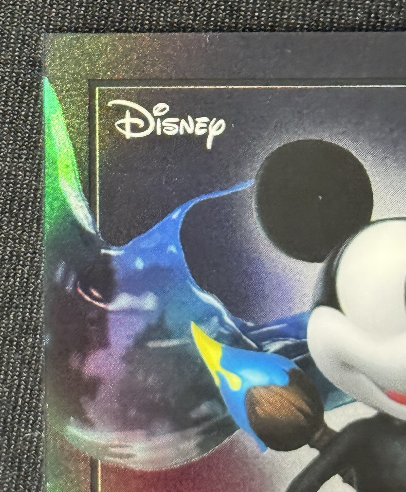 Mickey Mouse /10 Black Refractor Topps Chrome Epic Mickey EM-20 SSP