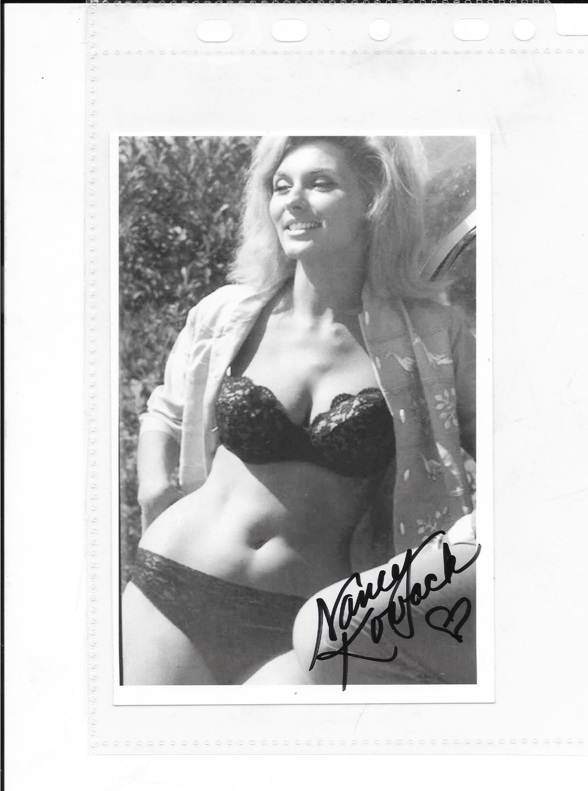Movie & TV Star Nacey Kovack ,,Signed Photo