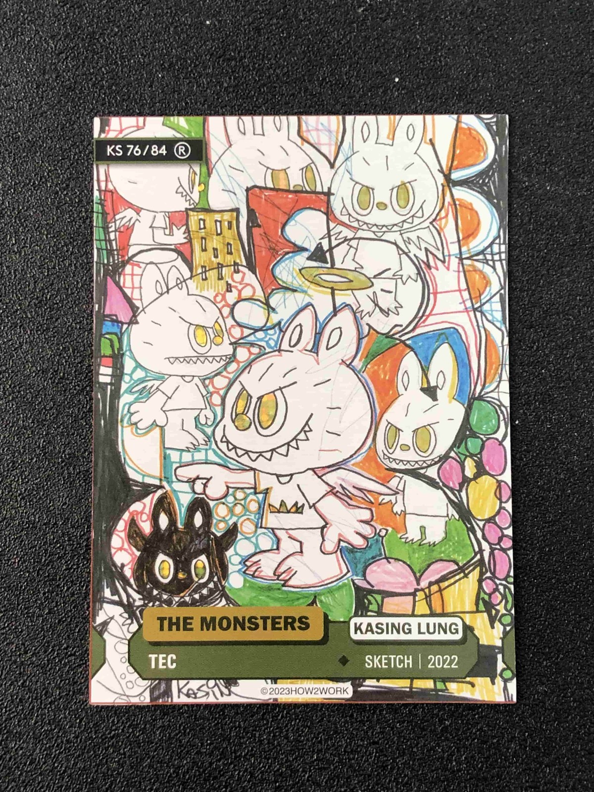 2023 How2Work The Monsters Labubu Series 2 Tec KS 76/84 Rare R
