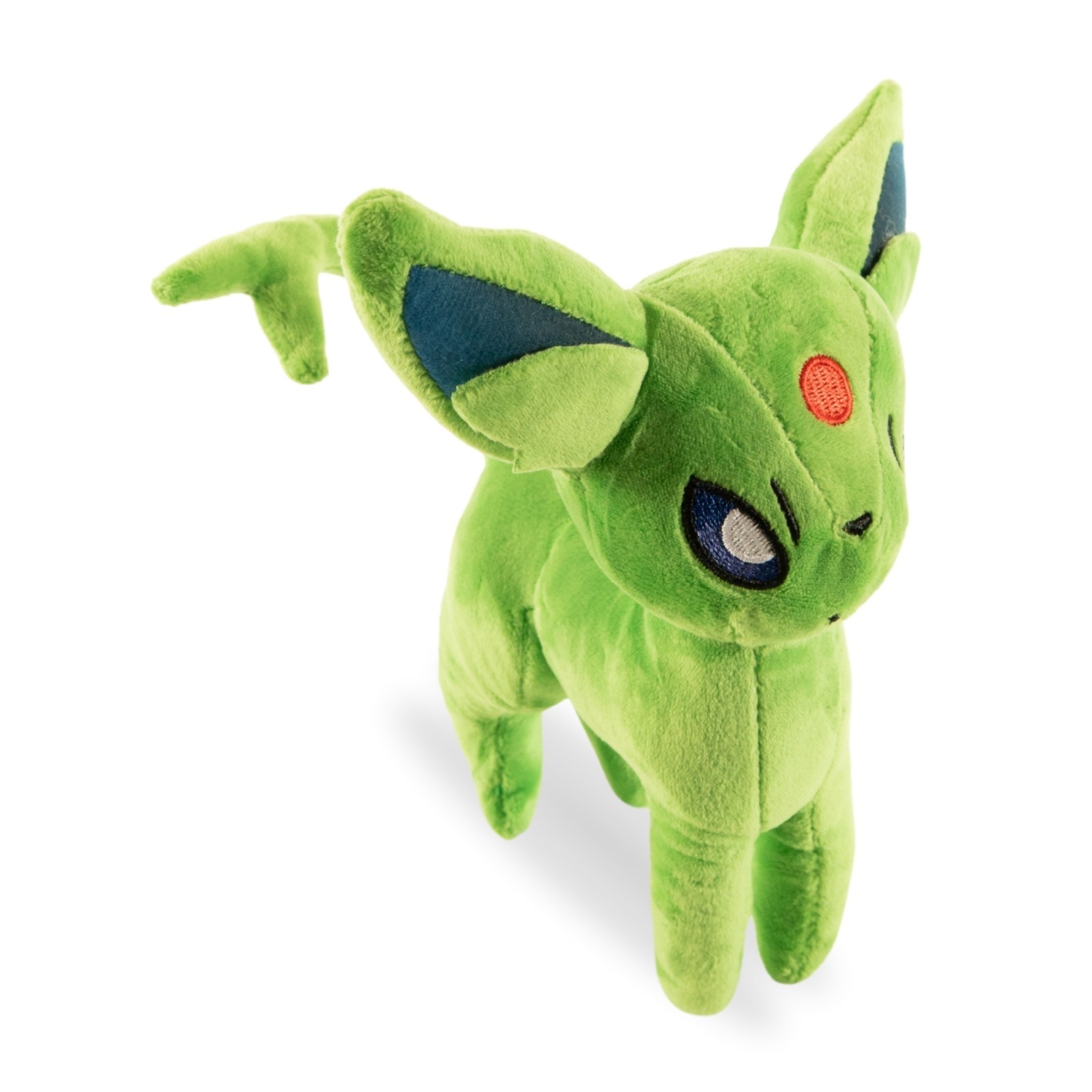 Pokemon Shiny Espeon Plush Toy 7″ Green Psychic Type Eeveelution Eevee
