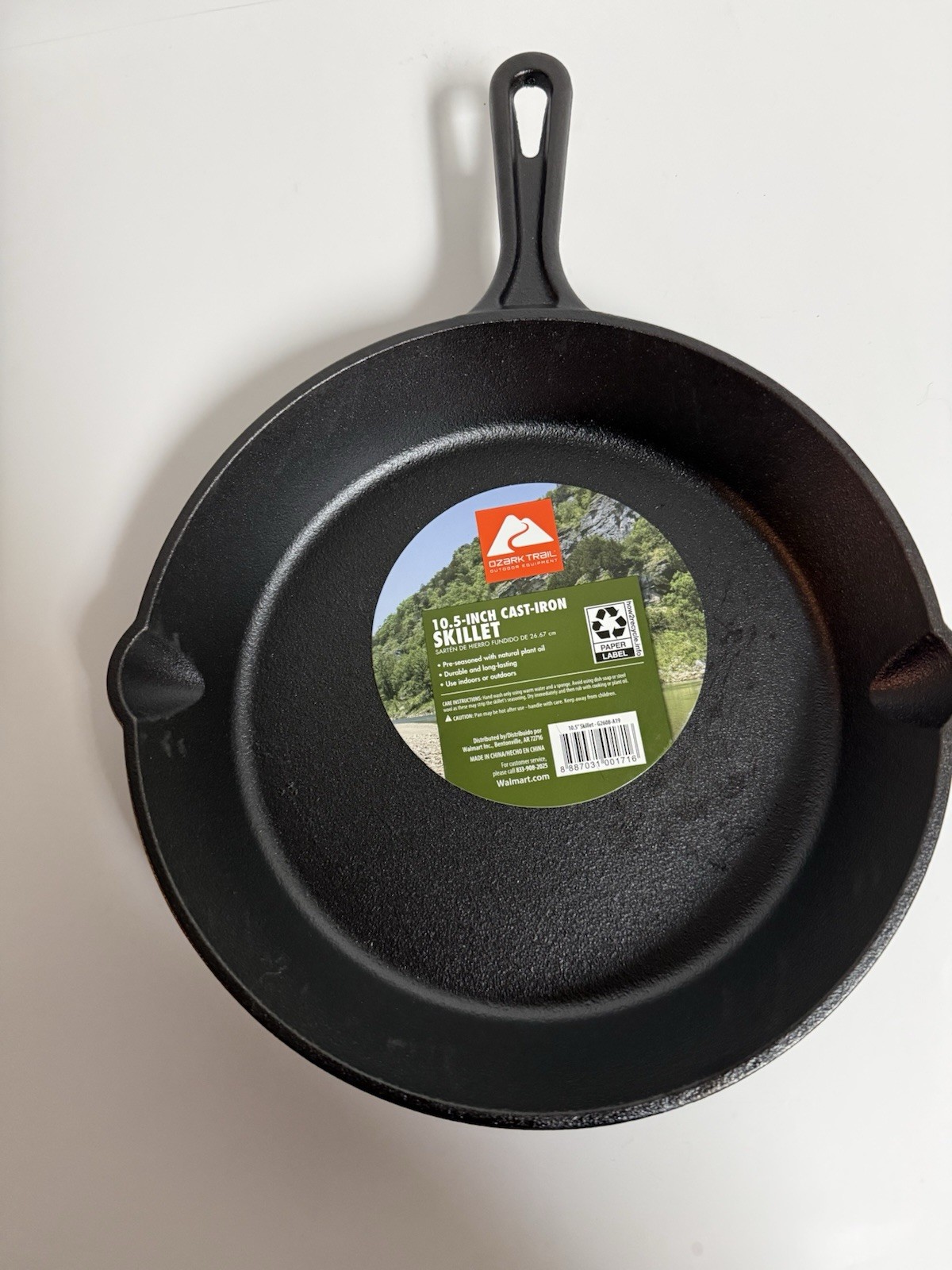 Park Trail 10.5 Inch Cast Iron Skillet