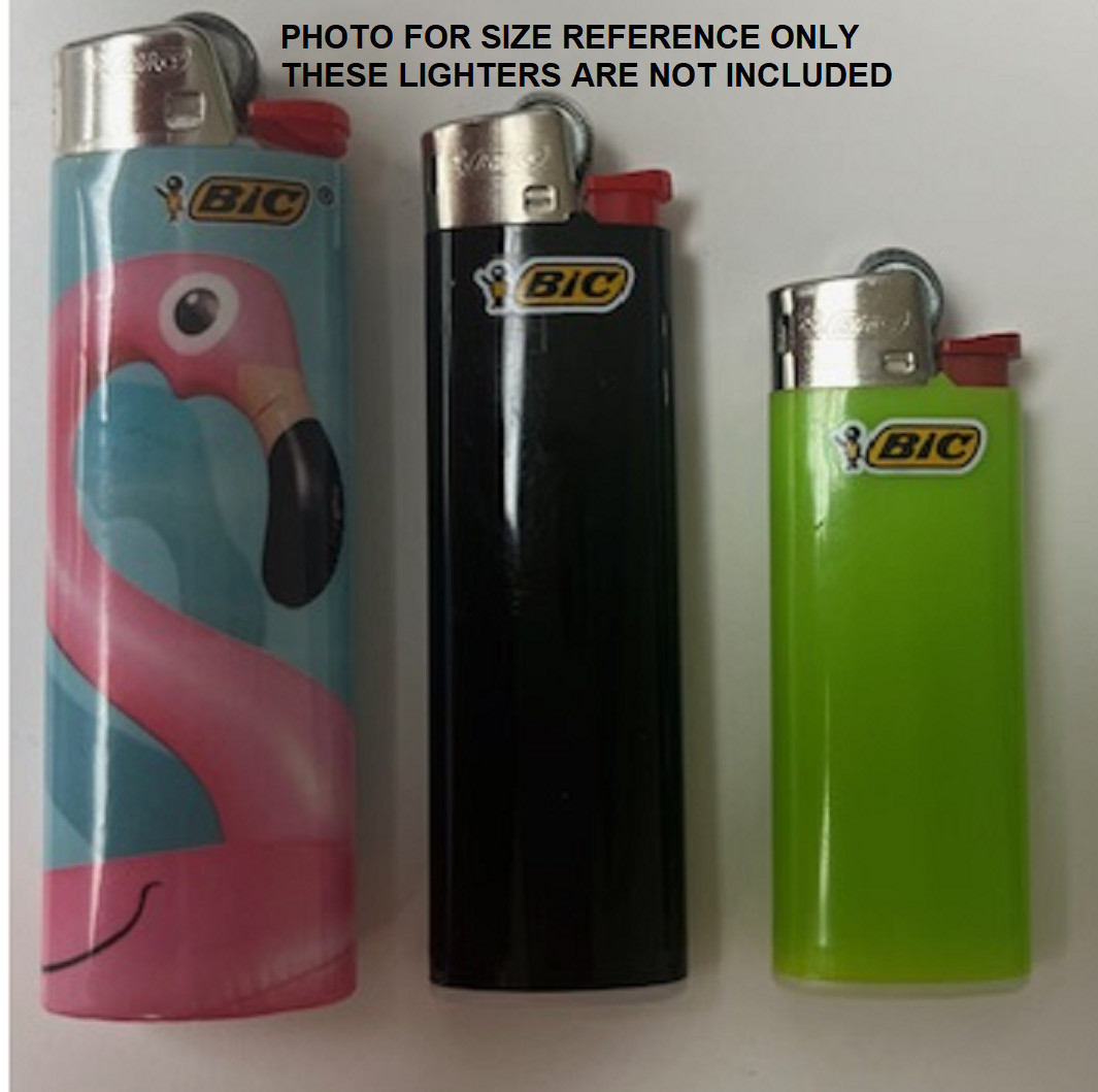 BIC Slim Medium Size Lighters, Assorted Colors, 50-Count *NEW* Wholesale