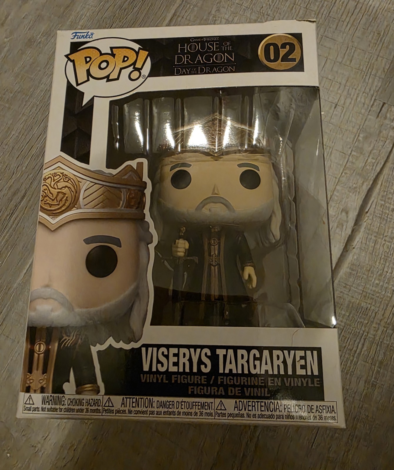 Funko Pop! Vinyl: Game of Thrones – Viserys Targaryen #02
