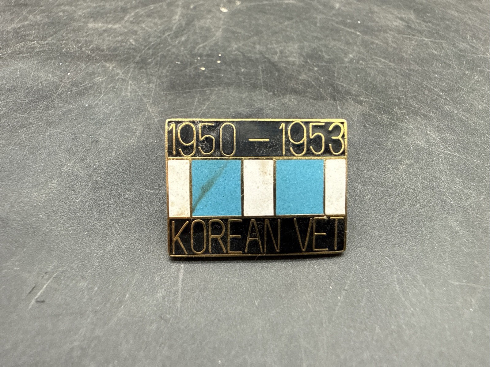 US KOREAN WAR VET 1950-1953 HAT PIN 1 INCH lapel Army Navy veteran