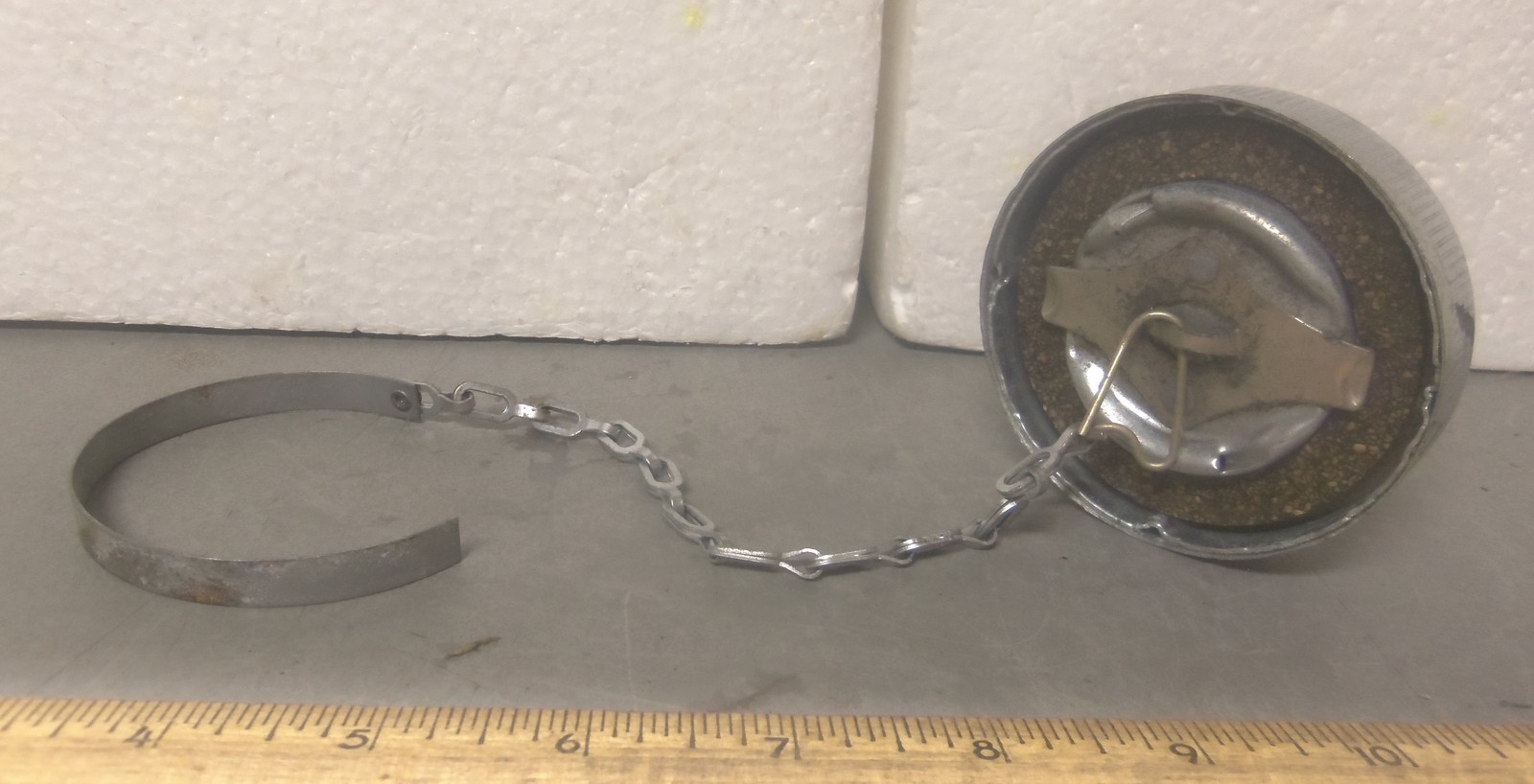 Filler Opening Cap Assembly with Chain (NOS)
