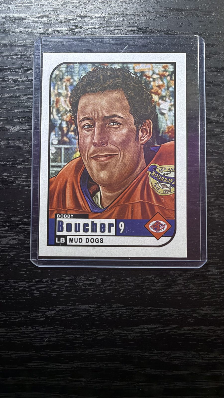 Bobby Boucher The Waterboy Adam Sandler Cuyler Smith Card #61 Signed 6/90