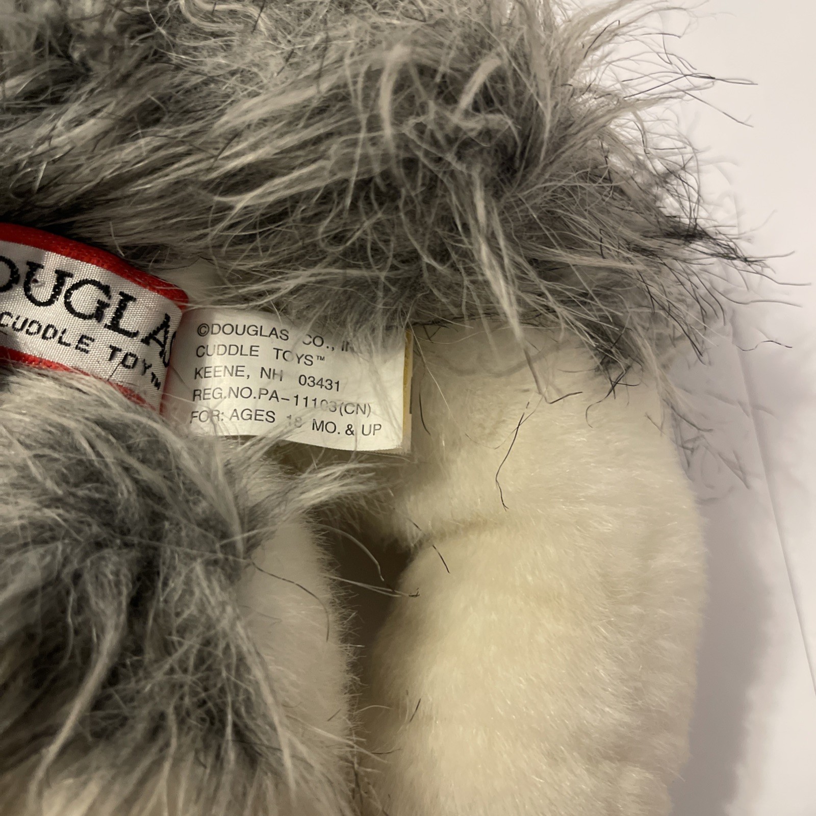 Old Sinclair Australian Shepard Plush Dog Douglas Cuddle Toys Retired Rare