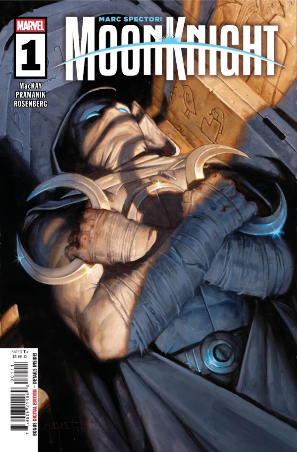 Marc Spector Moon Knight #1 Cover A 1st Print EM Gist 2026 NEW NM-OR BETTER