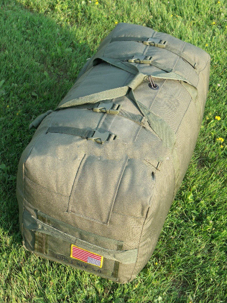 Improved Duffel Bag USGI Deployment Travel OD Duffle NO PAINT OR HOLES EXC