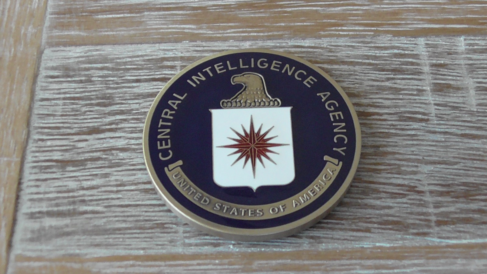 CIA Central Intelligence Agency US Intelligence Community Challenge Coin #D831