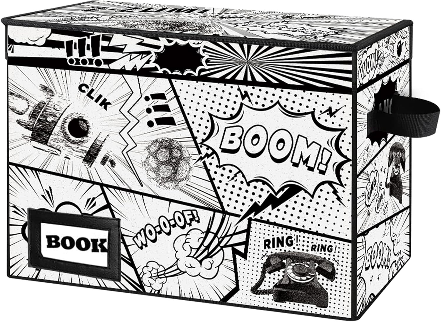 Collection Comic Book Storage Boxes, Protector Organizer 15.8″ X 7.8″ X 11.8″ Co