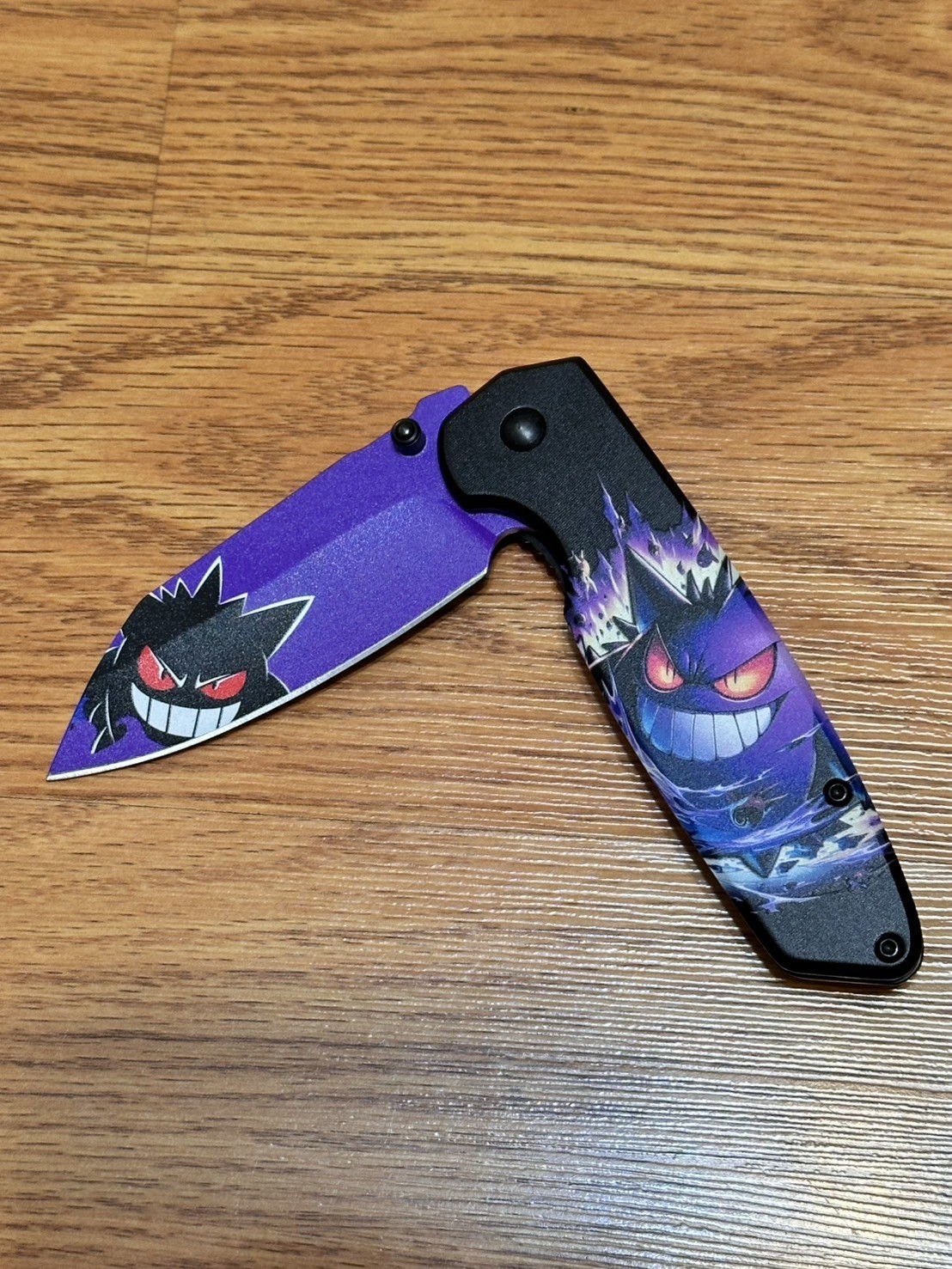 Pikachu Pokémon Yellow Spring Assisted Survival Pocket Knife9”