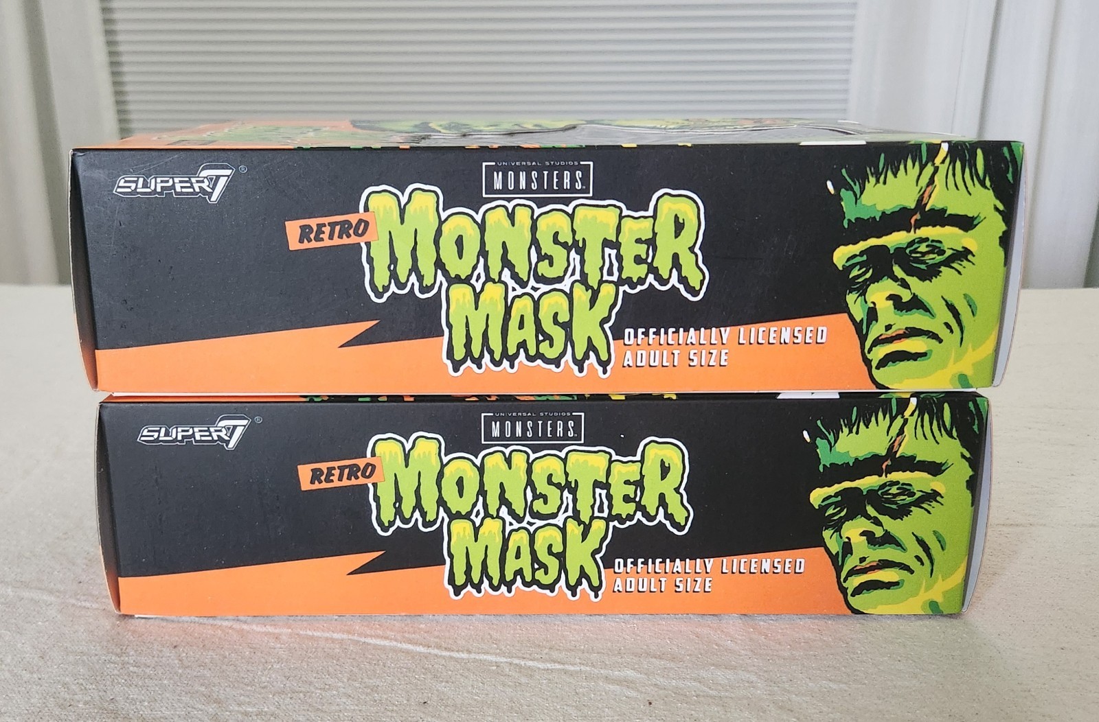 Super7 Universal Studios Retro Monster Masks Set of 2 NEW