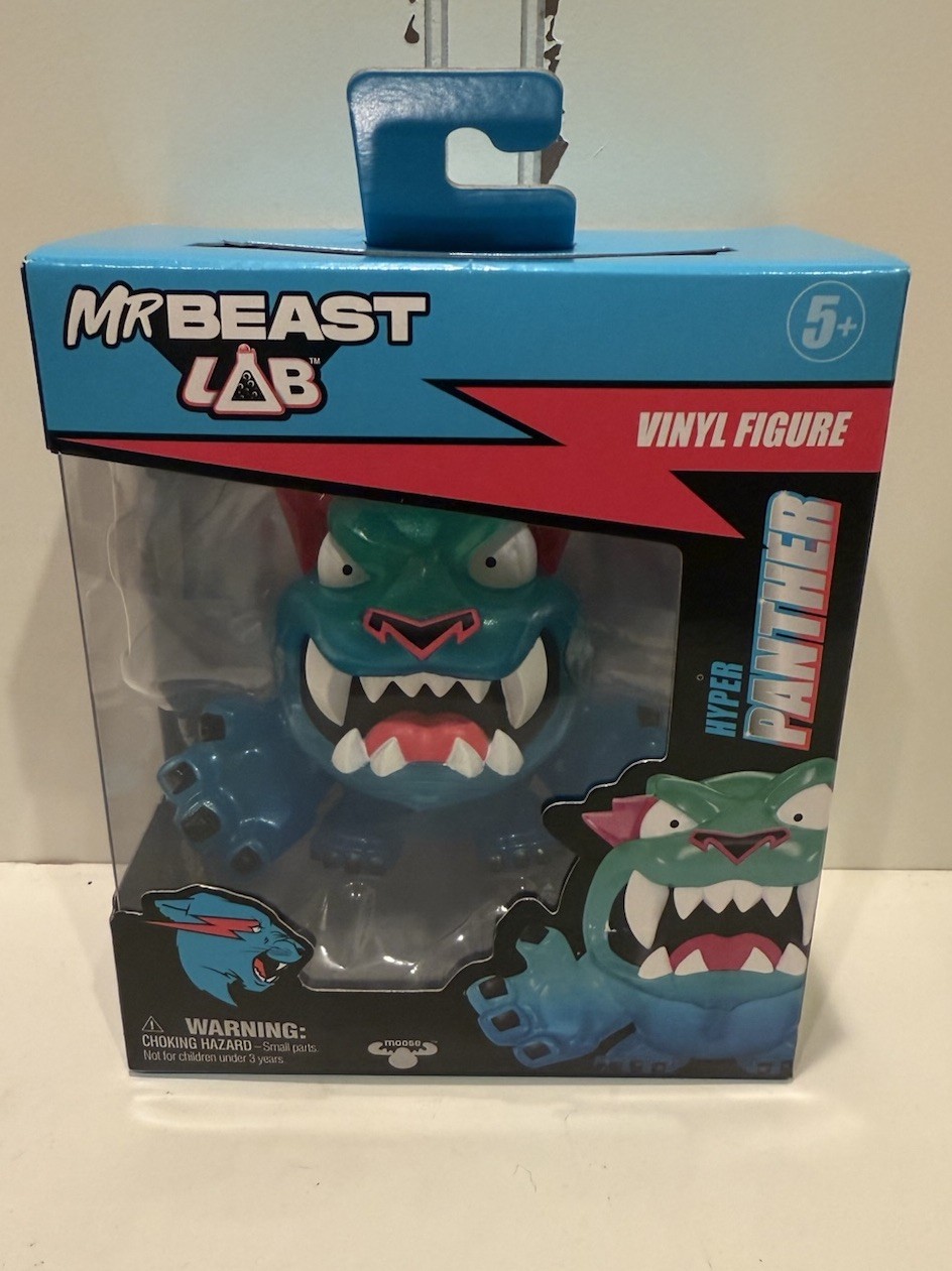Moose Mr Beast Lab Hyper Panther Vinyl Figure