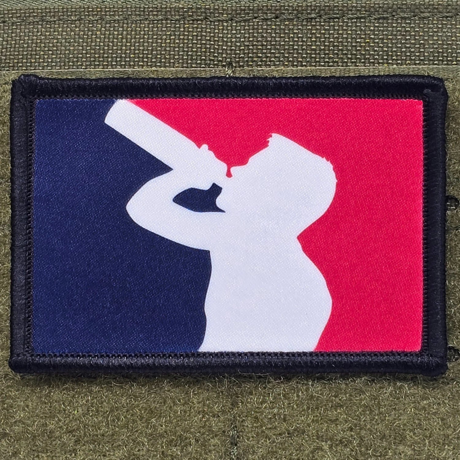 Major League Drinking Patch Moral Tactical Beer Whiskey Meme USA Hook & Loop 3×2
