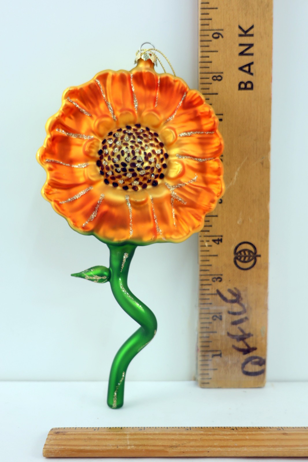 Katherine’s Collection RARE Sunflower Glass Ornament- Loose, Unboxed