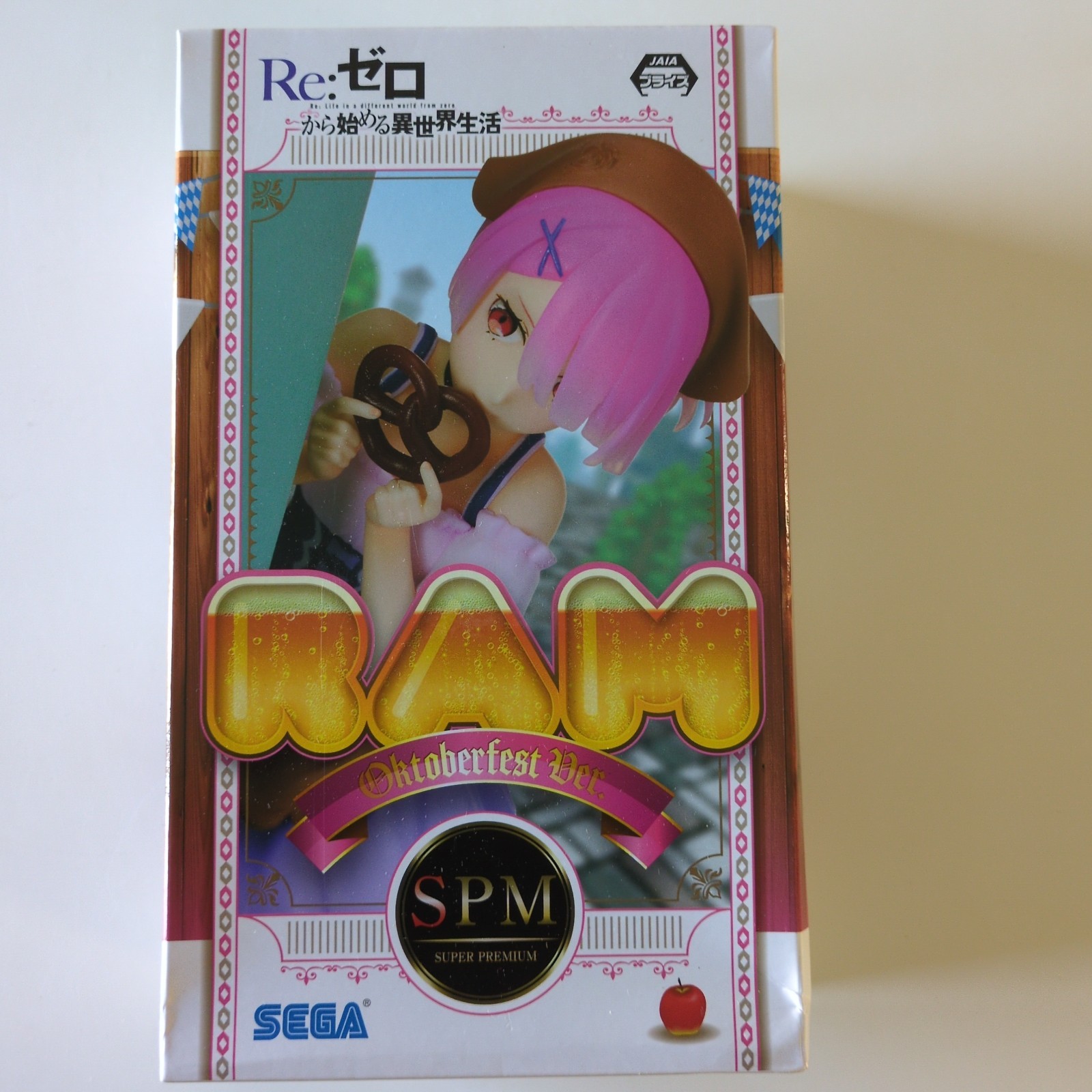 Re:Zero Ram Oktoberfest Ver SPM Super Premium Figure SEGA Anime Japan In Box