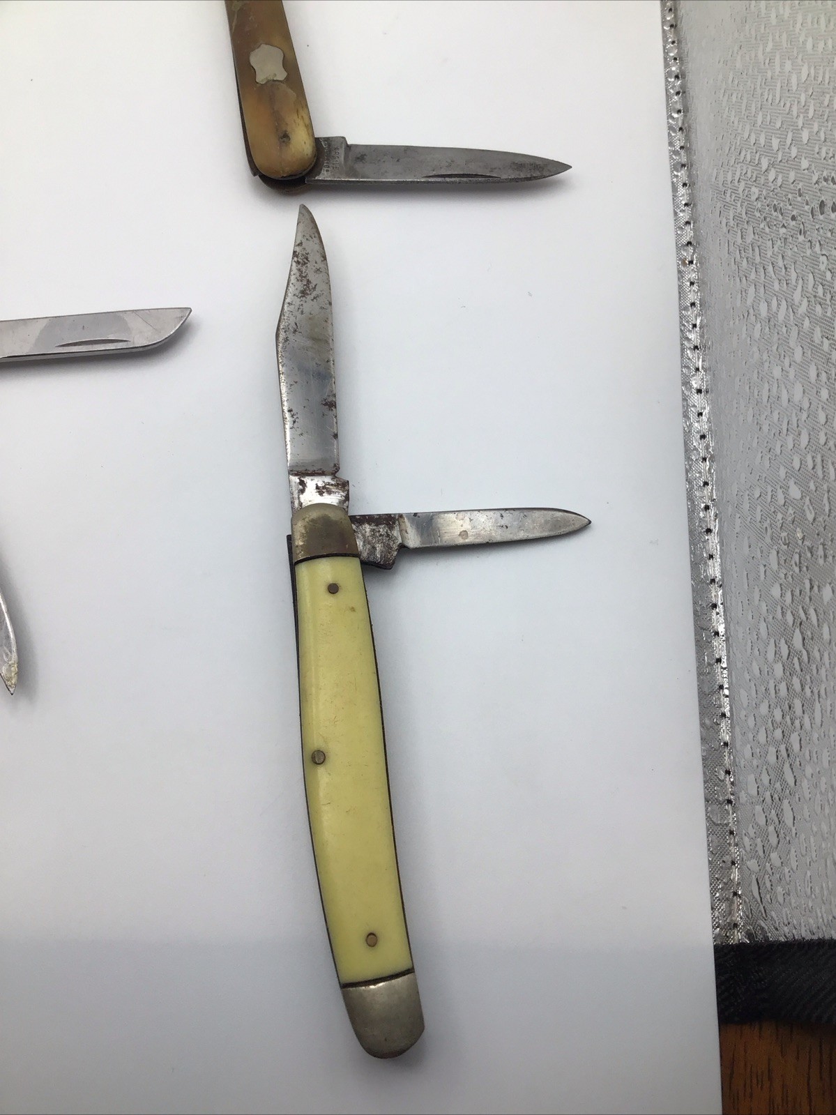 Lot Of 5 Vintage Pocket Knives USA, Germany, Swiss