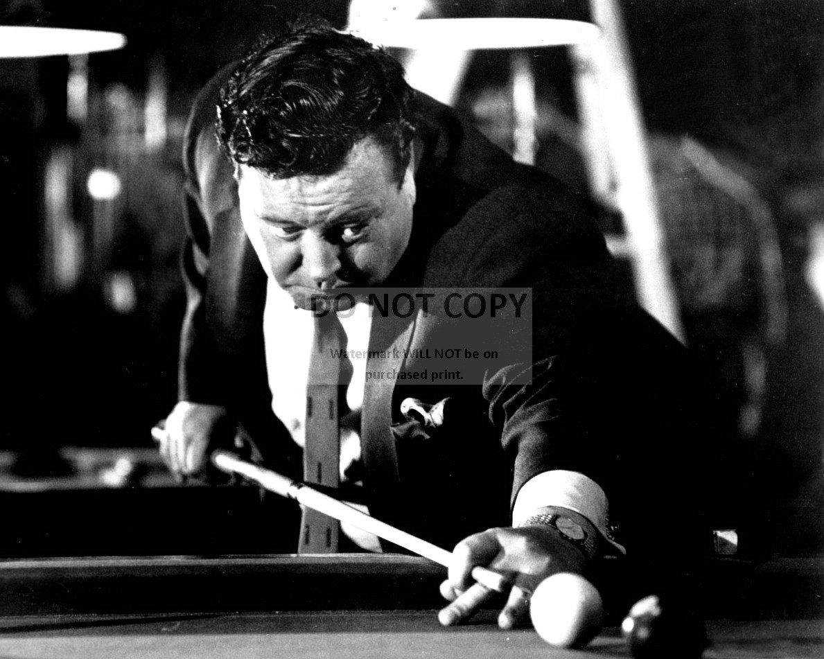 11X14 PUBLICITY PHOTO – JACKIE GLEASON IN “THE HUSTLER” (BB-792)