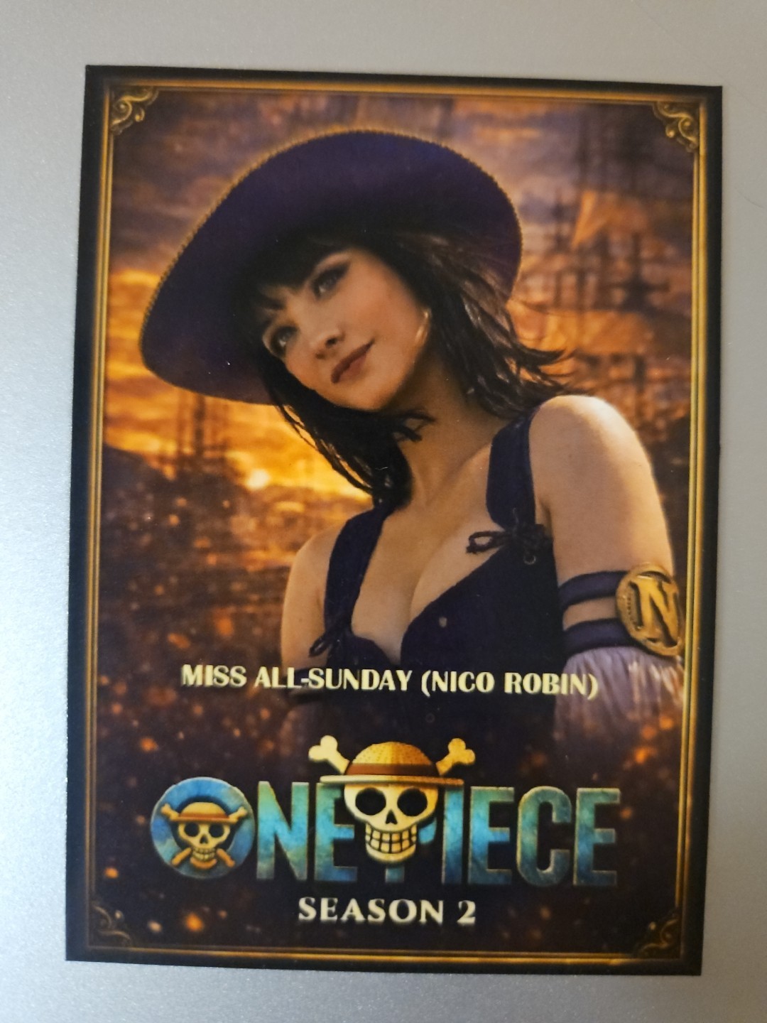 One Piece Live Action Season 2 Custom Card – Miss All-Sunday (Nico Robin)