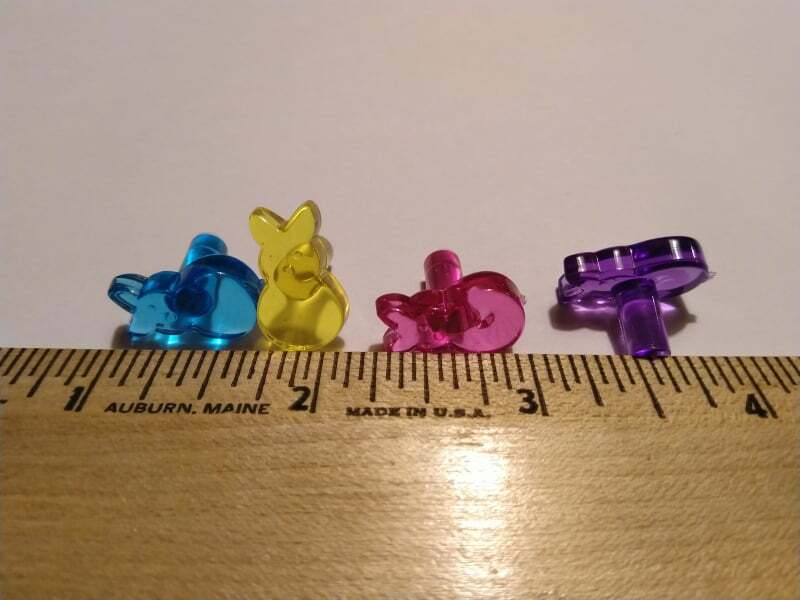 25 Novelty Cute Easter Bunny Bulbs for Ceramic Christmas Tree Lights twist *NEW*
