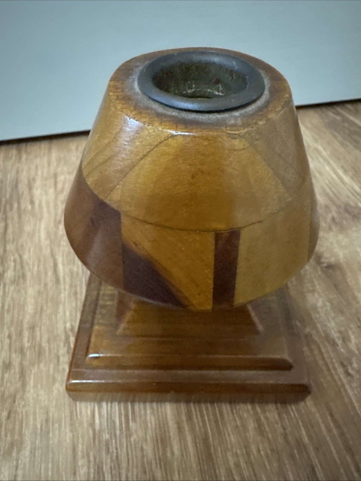 MCM Candlestick Holders 4.75” Unique Pair Set Of 2
