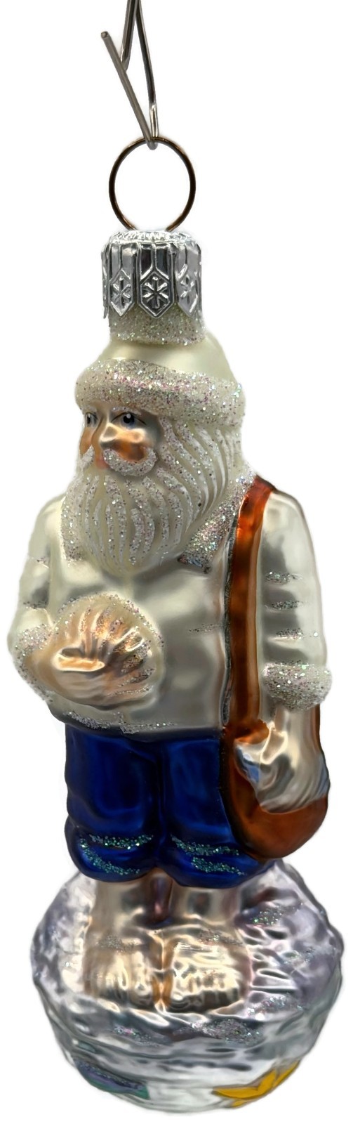 Patricia Breen Cape Cod Nichols Aquatic Santa Claus Summer Nautical Ornament