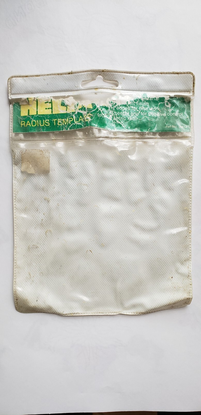 Vintage Helix Radius Template Drafting Tool 1/32 to 1/2, 2MM to 15MM No. L8614