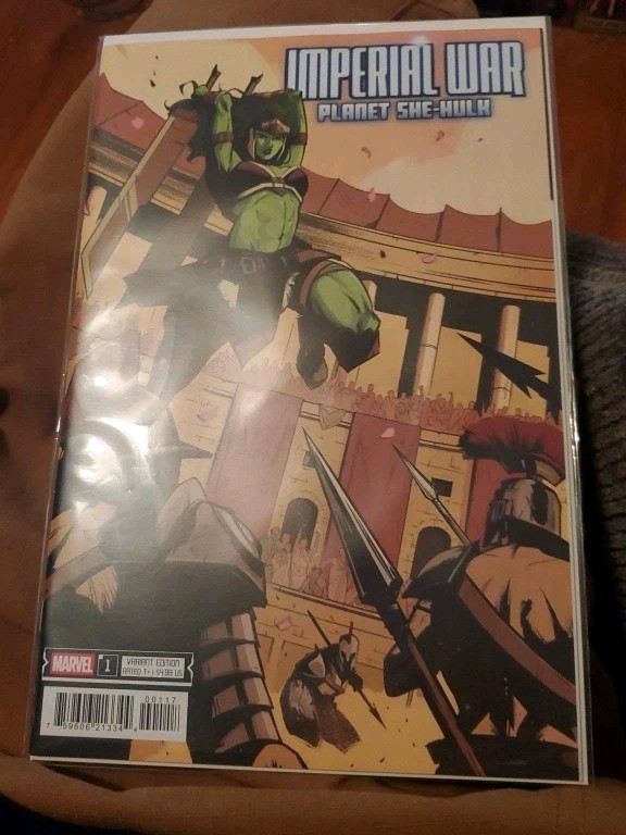 Imperial War Planet She-Hulk #1 1:25 Nogi San Incentive Variant Cover 2025 Comic