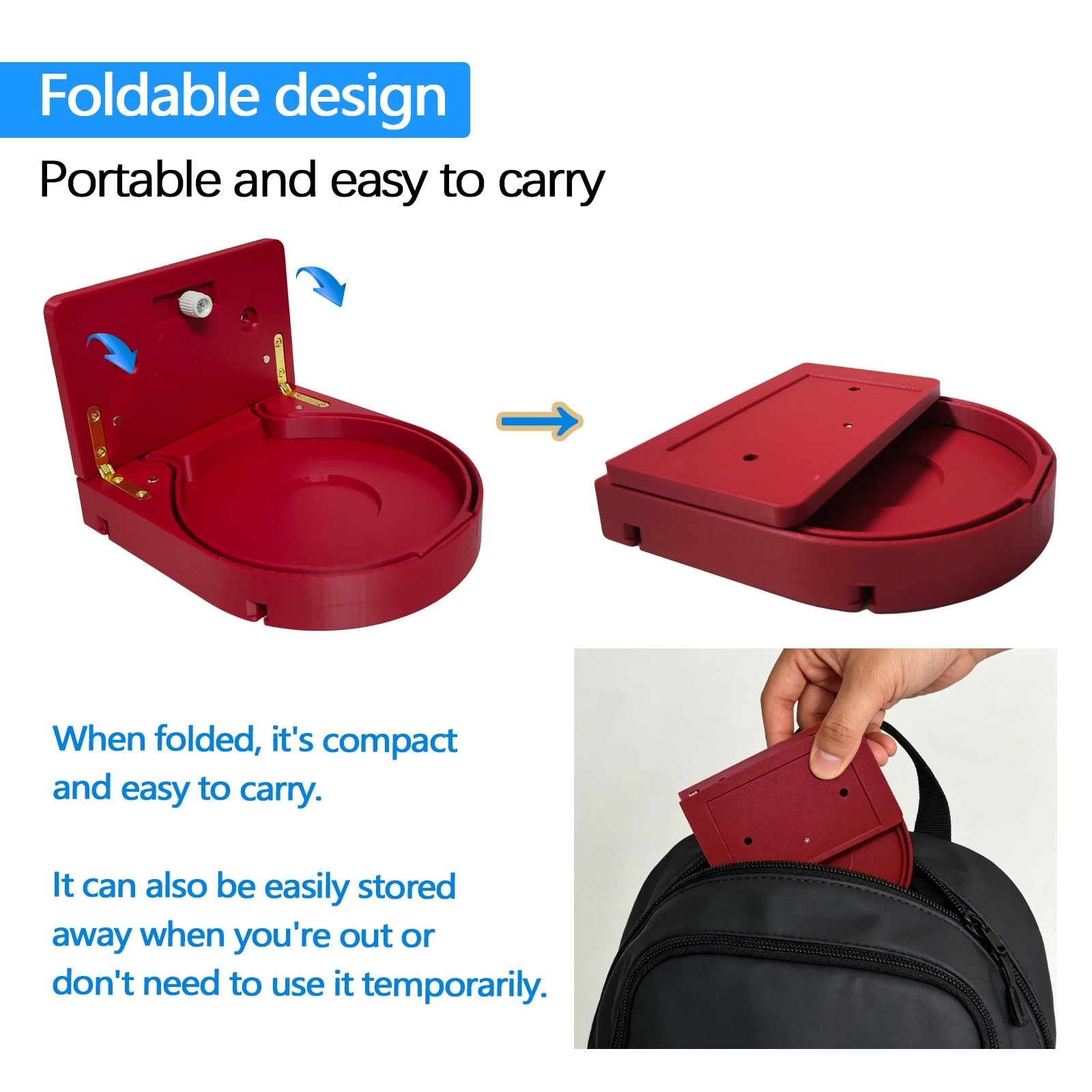 Wall Mount First Aid Equipment | Choking Rescue Device Holder | High-Visibility