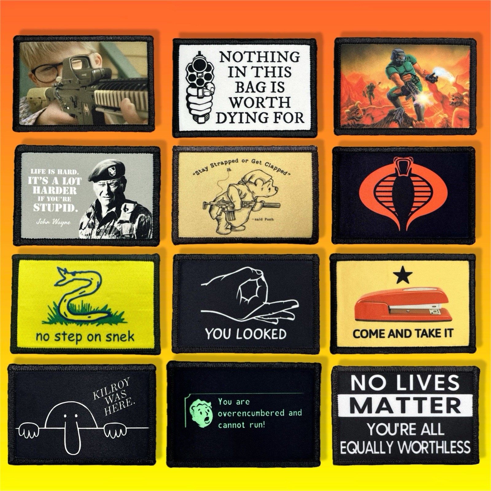 Backrooms Wallpaper Morale Patch / Military ARMY Tactical Hook & Loop 196
