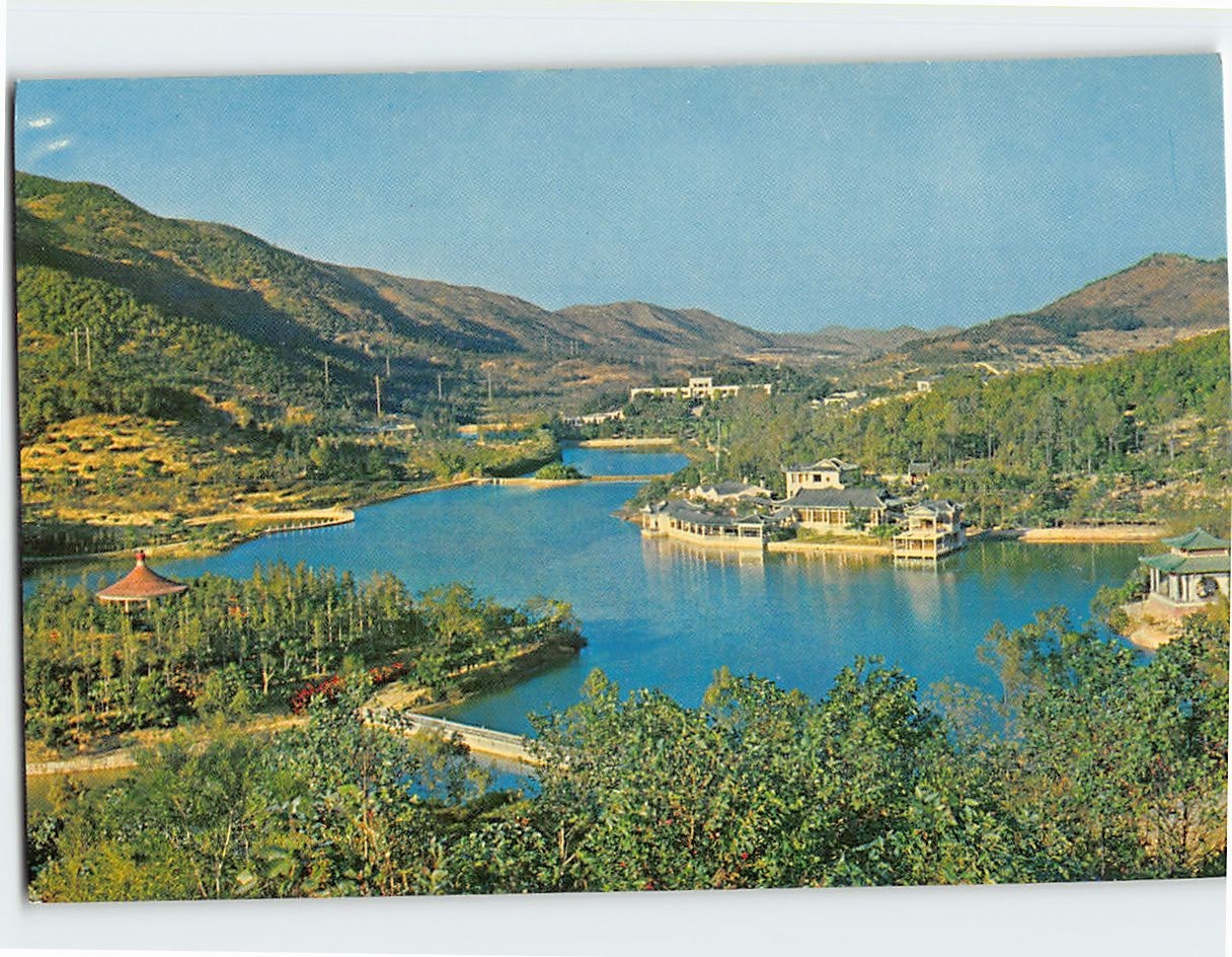 Postcard Kwe Fung Yu Lake Hsinhui China