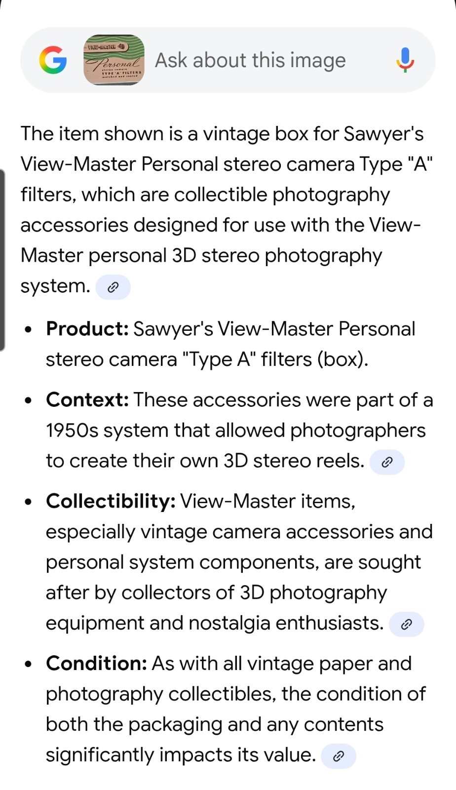 Sawyers View Master Type A Filters