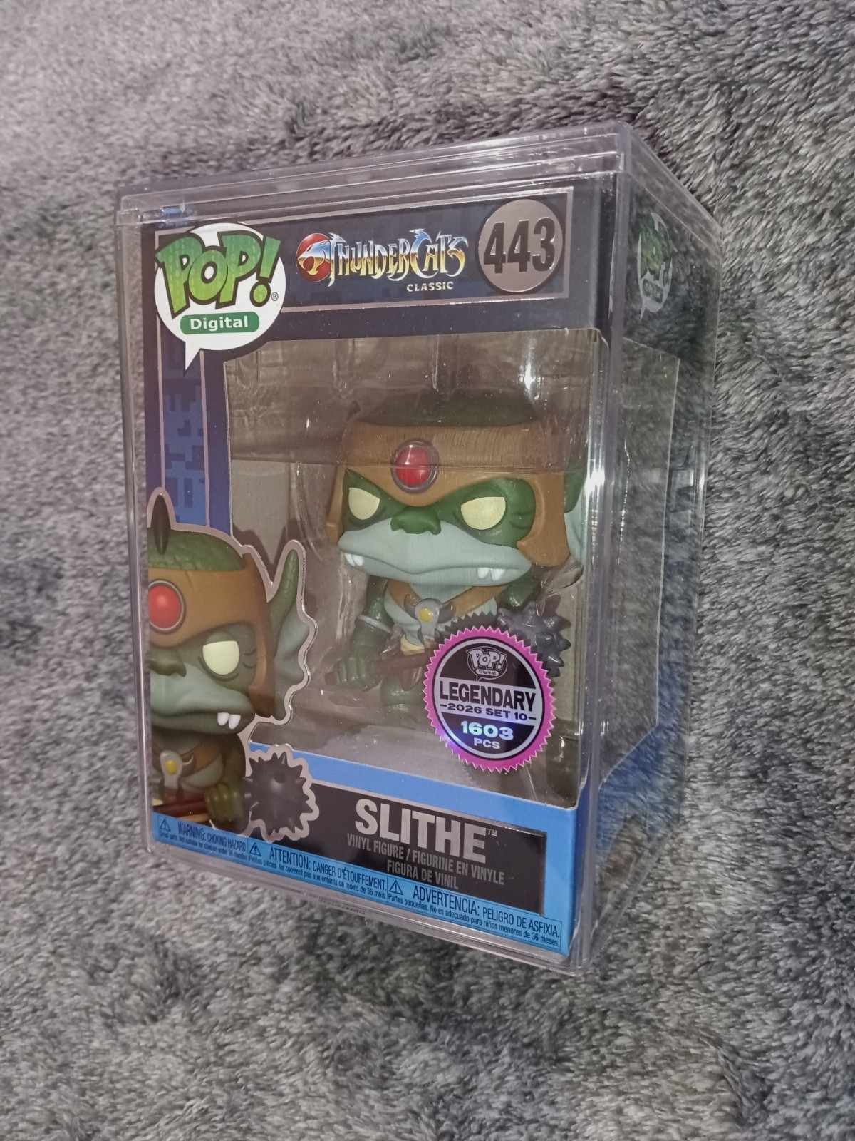 Funko Pop! Digital Slithe Thundercats Limited Edition 1603 Pcs + UV Protector