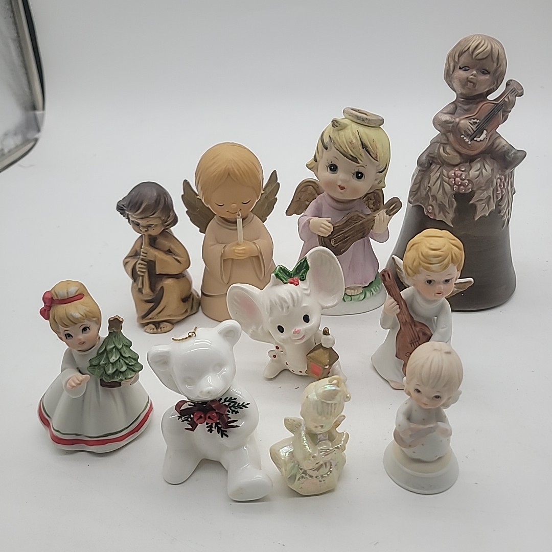 Collection Of VTG angels And More As Pictures Set Of 10