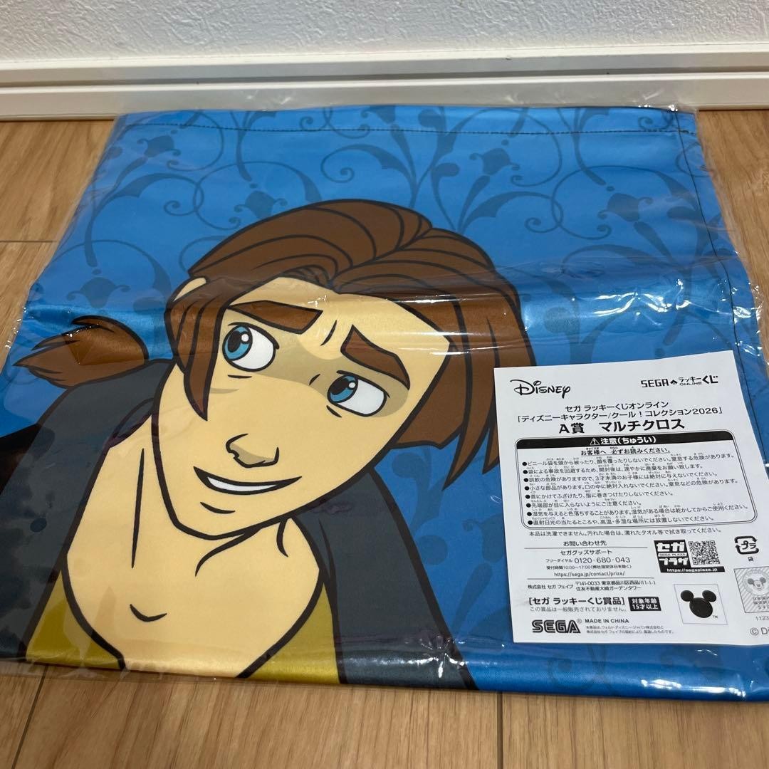 Disney Sega Lucky Lottery Jim Hawkins Treasure Planet Multi Cloth