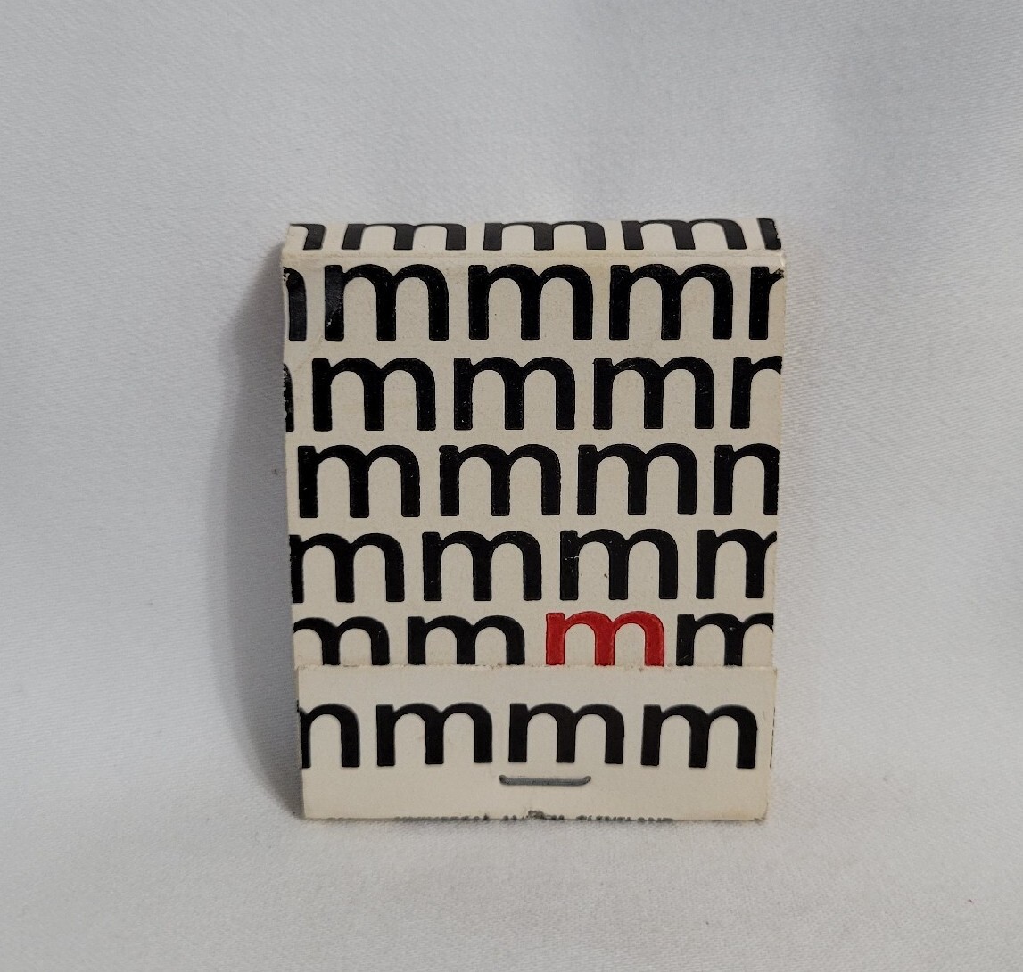 Vintage Matchbook May Company Department Store Cleveland Ohio Advertising