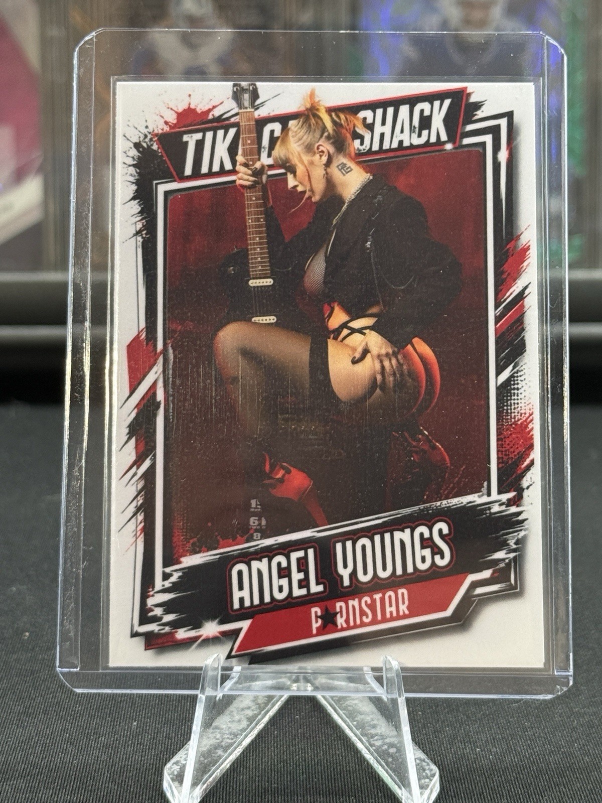 Angel Youngs Adult Card Tiki Card Shack Limited SP Card 002