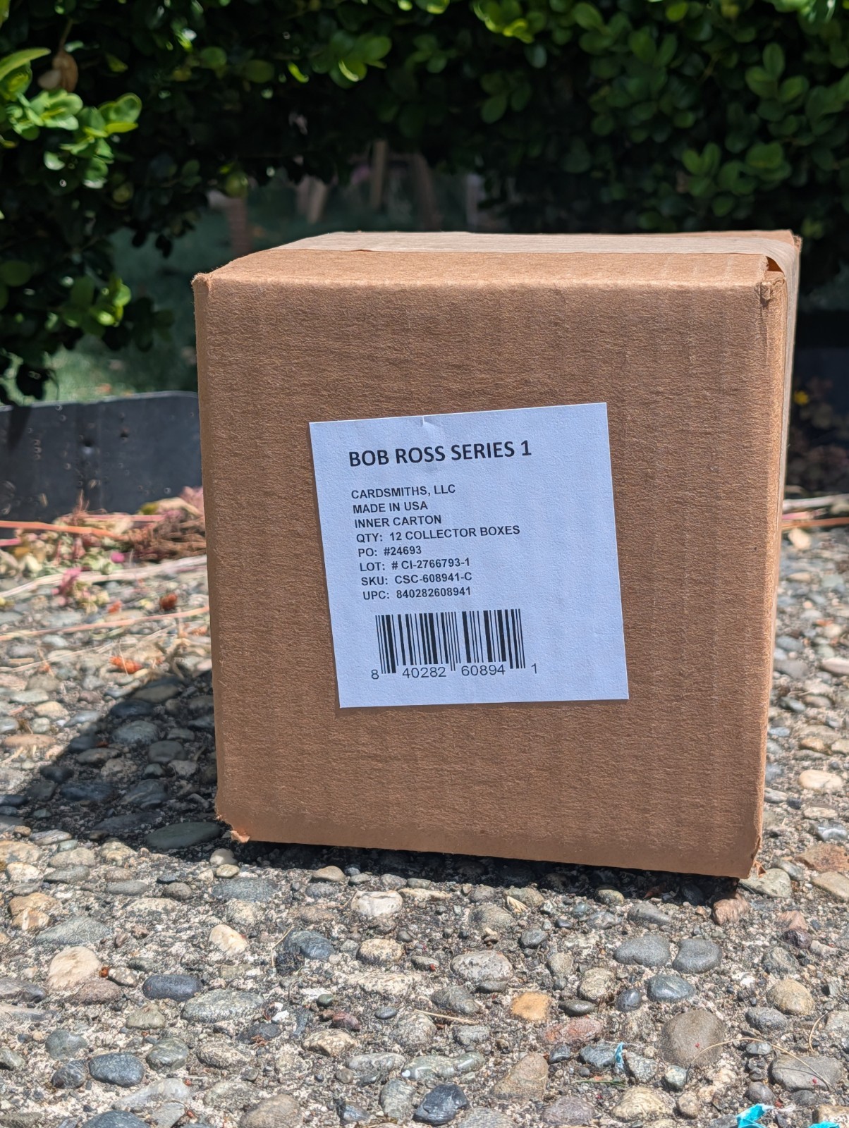 Cardsmiths Bob Ross Series 1 Sealed Inner Carton of 12 Boxes