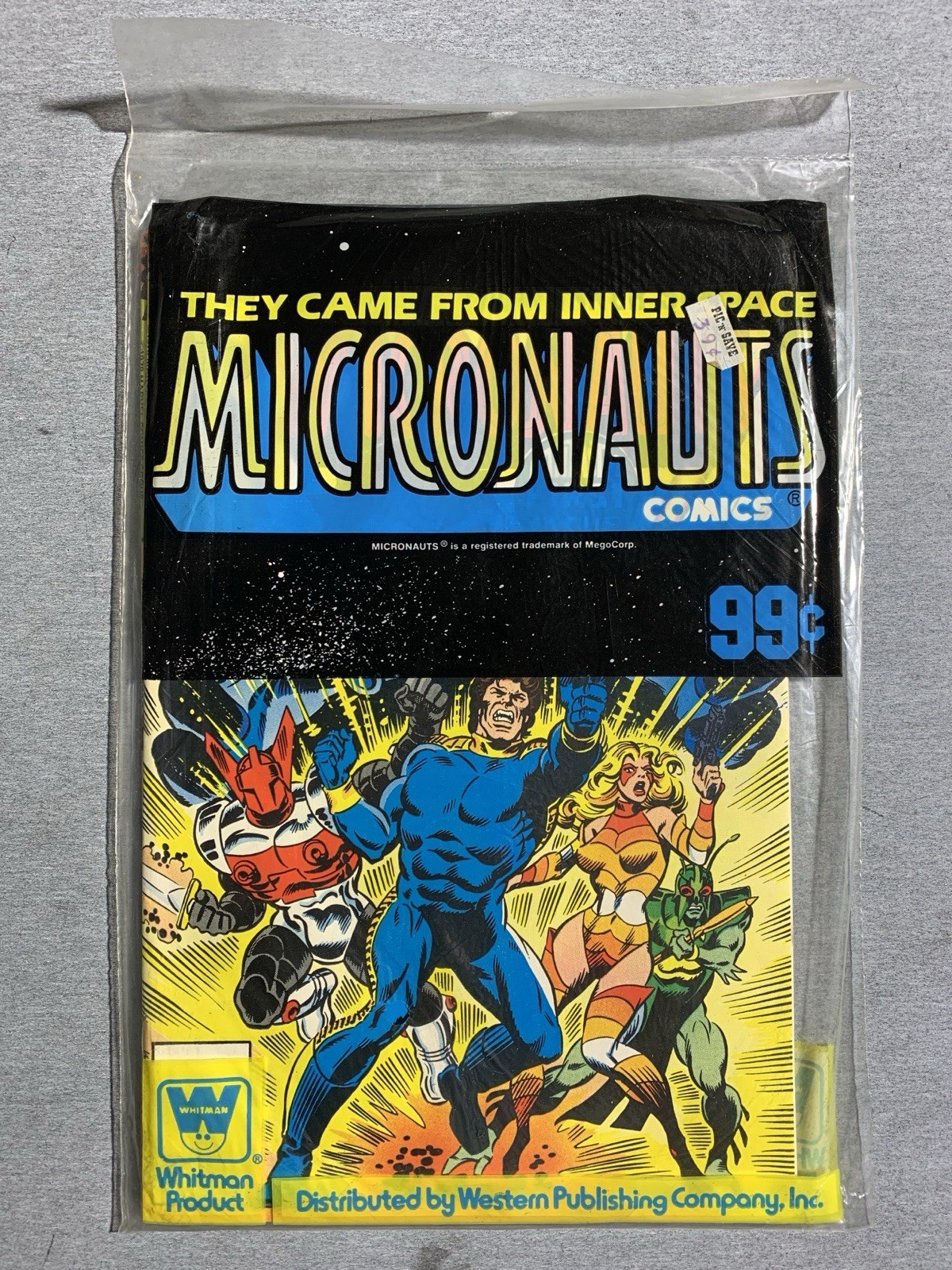 Micronauts Whitman Multi-pack 3 Pack Sealed #1 #2 #3 Marvel Bronze 1979 NM (AA)