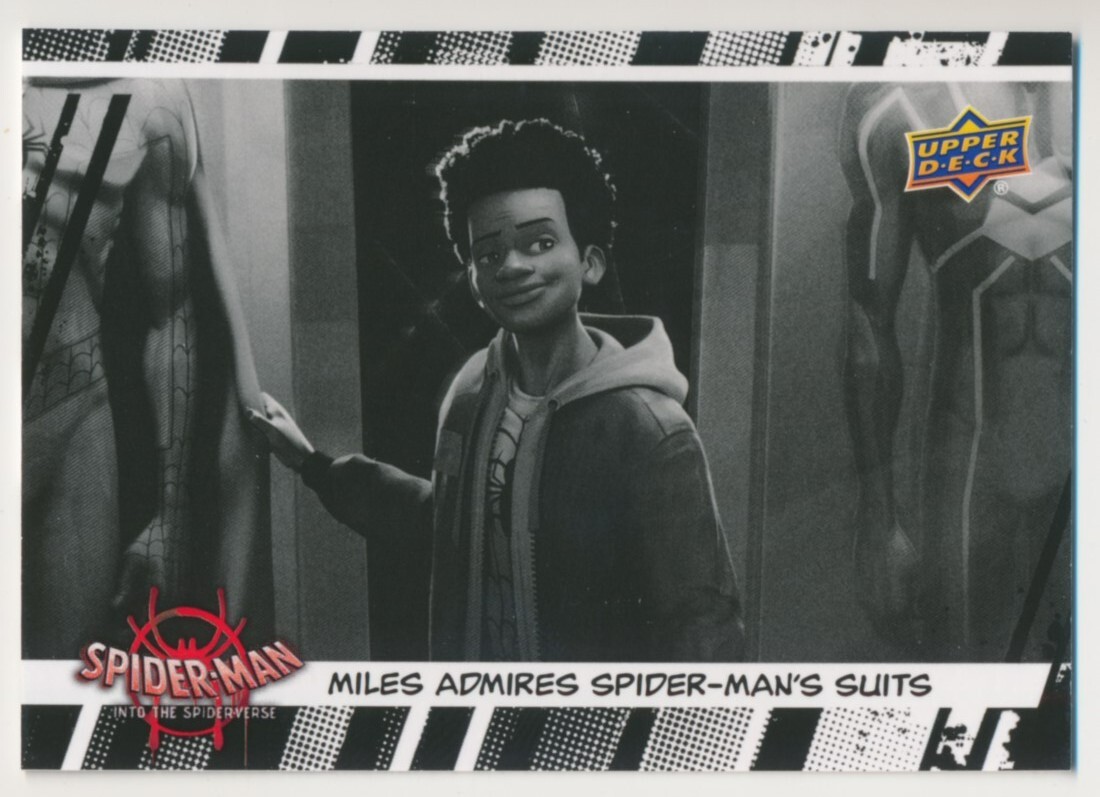 #51 MILES ADMIRES SPIDER-MAN SUITS 2022 Spider-Man Into Spider-Verse SPIDER P.I.