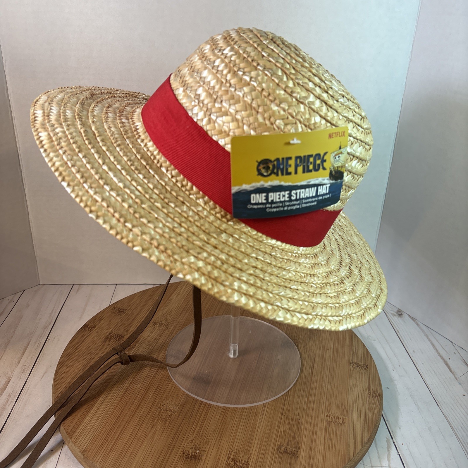 One Piece Straw Hat – Netflix Live Action Anime New with Tags